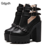 Gdgydh Spring Autumn Fashion Ankle Boots