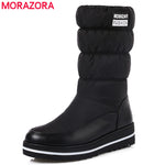 MORAZORA Plus size 35-44 new snow boots