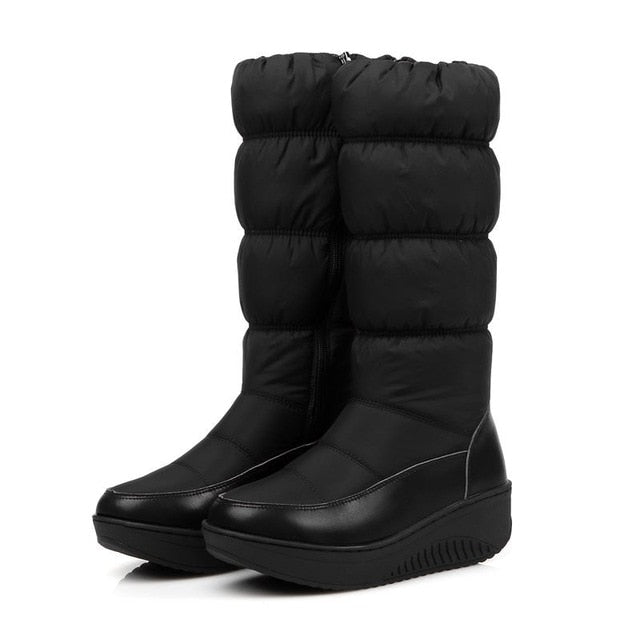 MORAZORA Plus size 35-44 new fashion winter snow boots