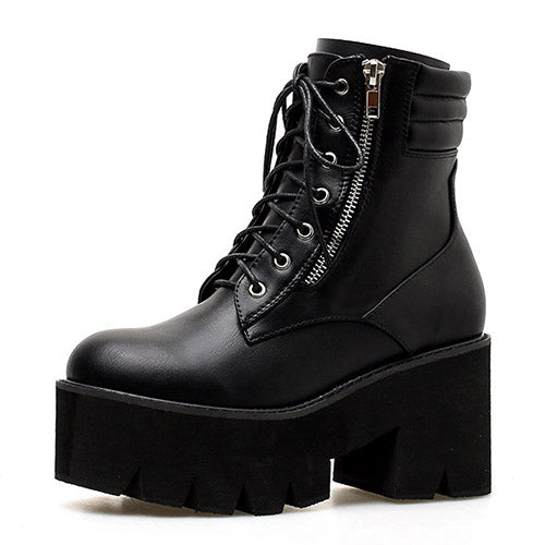 Gdgydh Wholesale Autumn Ankle Boots For Women Motorcycle Boots