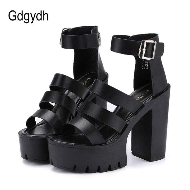 Gdgydh 2019 New Summer Shoes Women White Open